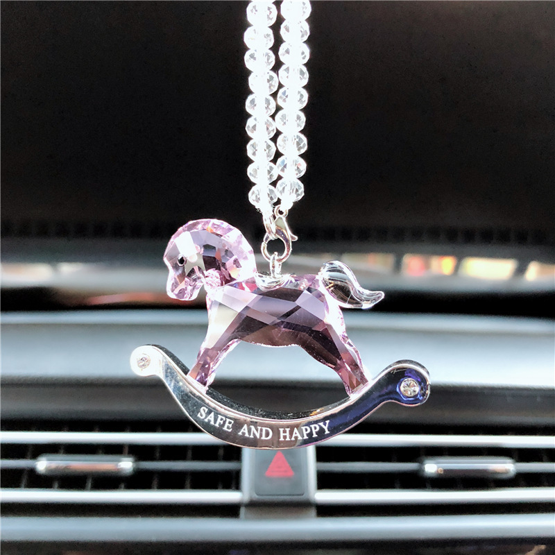 Crystal Pendant Creative Trojan Car Accessories Rearview Mirror Pendant Car Lady Car Hanging Cute Interior Decorations Crystal Pendant Creative Trojan Car Accessories Rearview Mirror Pendant Car Lady Car Hanging Cute Interior Decorations