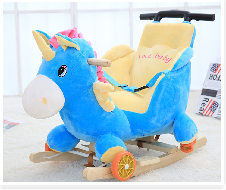 Cross-Border Children's Trojan Child Dual Use Rocking Horse Trojans Baby Toys Baby Trojan Cross-Border Children's Trojan Child Dual Use Rocking Horse Trojans Baby Toys Baby Trojan