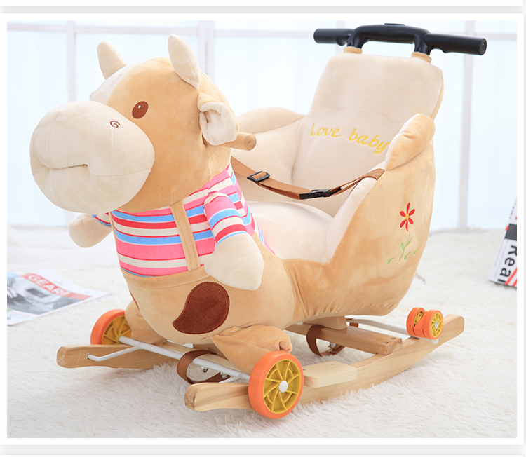 Cross-Border Children's Trojan Child Dual Use Rocking Horse Trojans Baby Toys Baby Trojan Cross-Border Children's Trojan Child Dual Use Rocking Horse Trojans Baby Toys Baby Trojan
