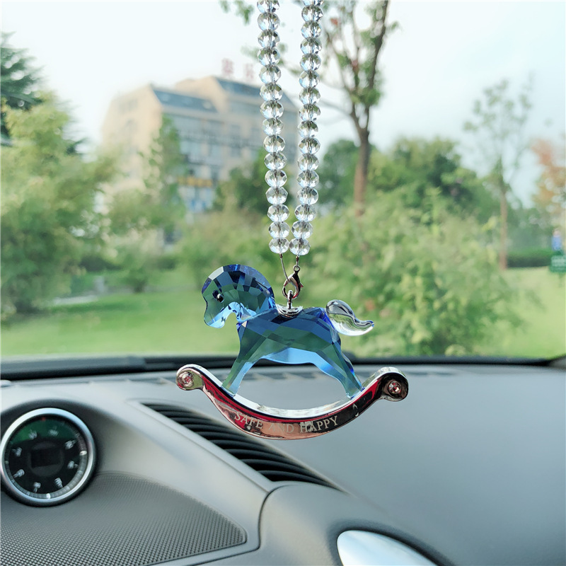 Crystal Pendant Creative Trojan Car Accessories Rearview Mirror Pendant Car Lady Car Hanging Cute Interior Decorations Crystal Pendant Creative Trojan Car Accessories Rearview Mirror Pendant Car Lady Car Hanging Cute Interior Decorations