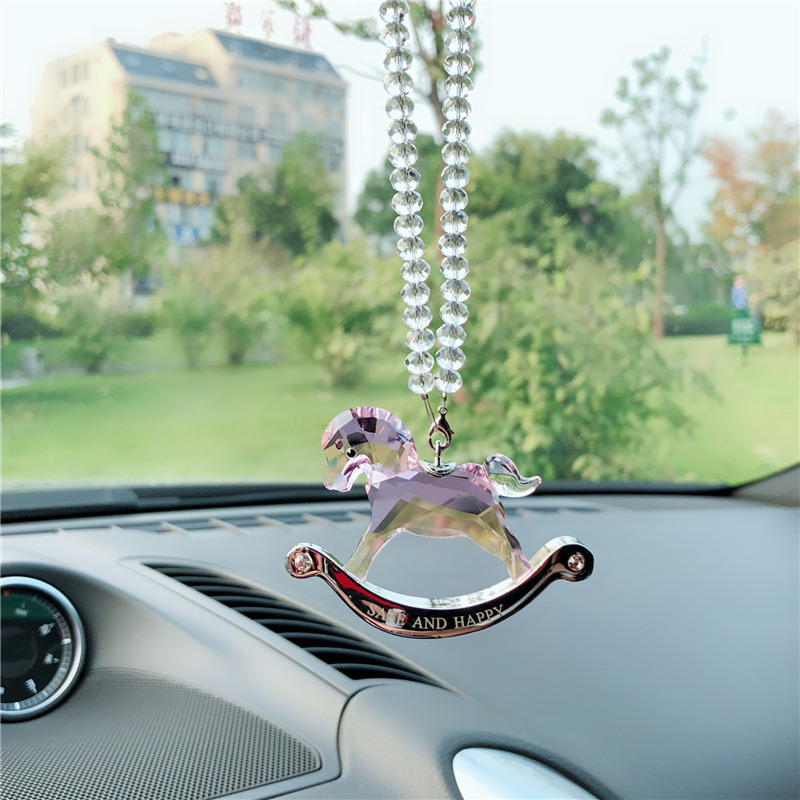Crystal Pendant Creative Trojan Car Accessories Rearview Mirror Pendant Car Lady Car Hanging Cute Interior Decorations Crystal Pendant Creative Trojan Car Accessories Rearview Mirror Pendant Car Lady Car Hanging Cute Interior Decorations