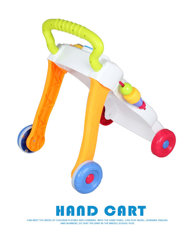 Infant Baby Walker Baby Carriage Music Baby Walker Adjustable Speed Anti-Rollover Baby Kids Bike Toy Infant Baby Walker Baby Carriage Music Baby Walker Adjustable Speed Anti-Rollover Baby Kids Bike Toy