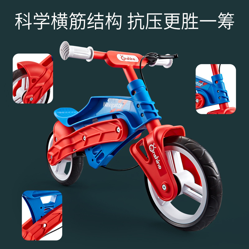 Balance Bike (for Kids) Pedal-Free 3-Year-Old Toddler and Baby Kids Balance Bike Children&#039;s Skating Bicycle Competitive Two-Wheel
