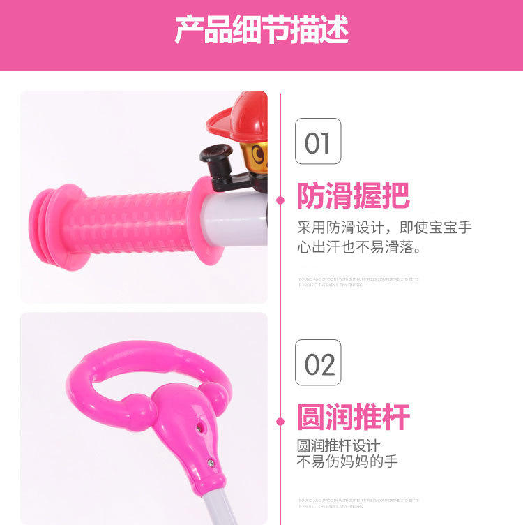 Wholesale Children's Tricycle 1-3-6 Years Old Boys and Girls Baby Lightweight Bicycle Trolley Children Tri-Wheel Bike