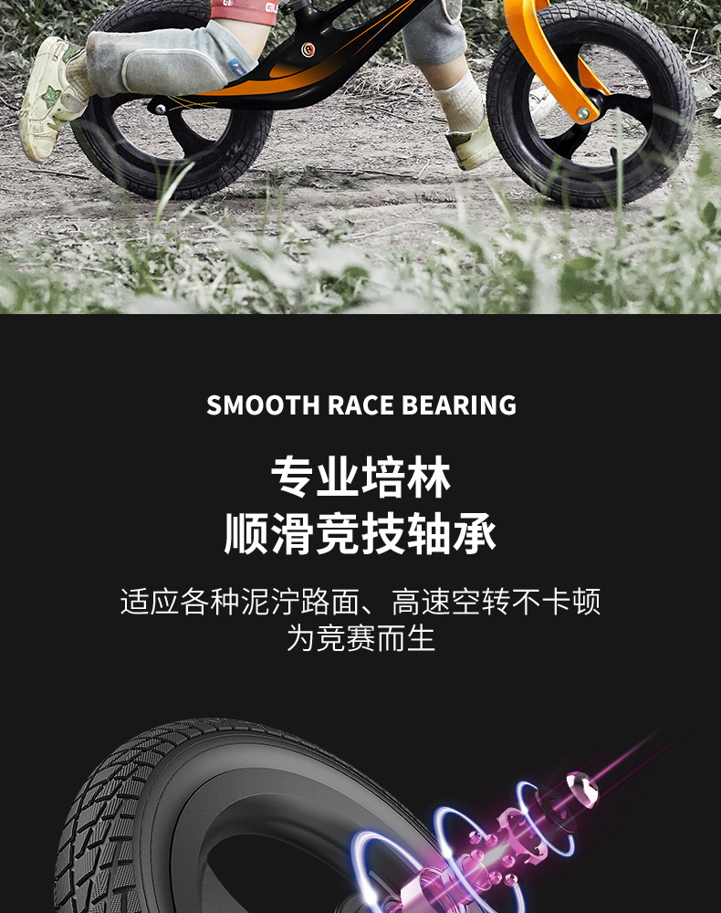 Balance Bike (for Kids) No Pedal 1-2-3-6 Years Old Baby Yo Scooter Child Bicycle Bike Kids Balance Bike