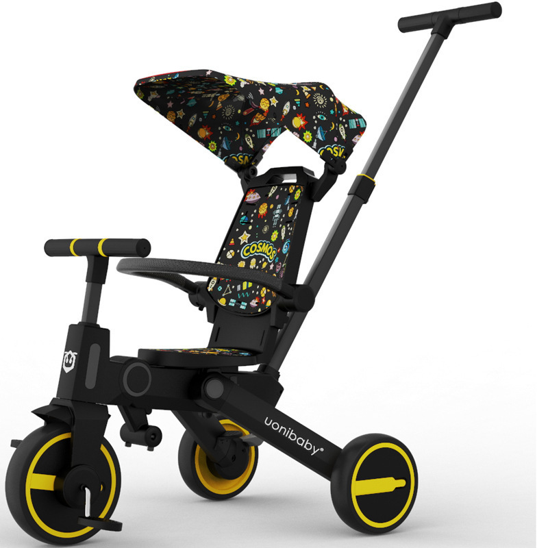 SOURCE Factory Uonibaby Multi-Functional Children&#039;s Tricycle Five-in-One Walk the Children Fantstic Product   Baby Bike