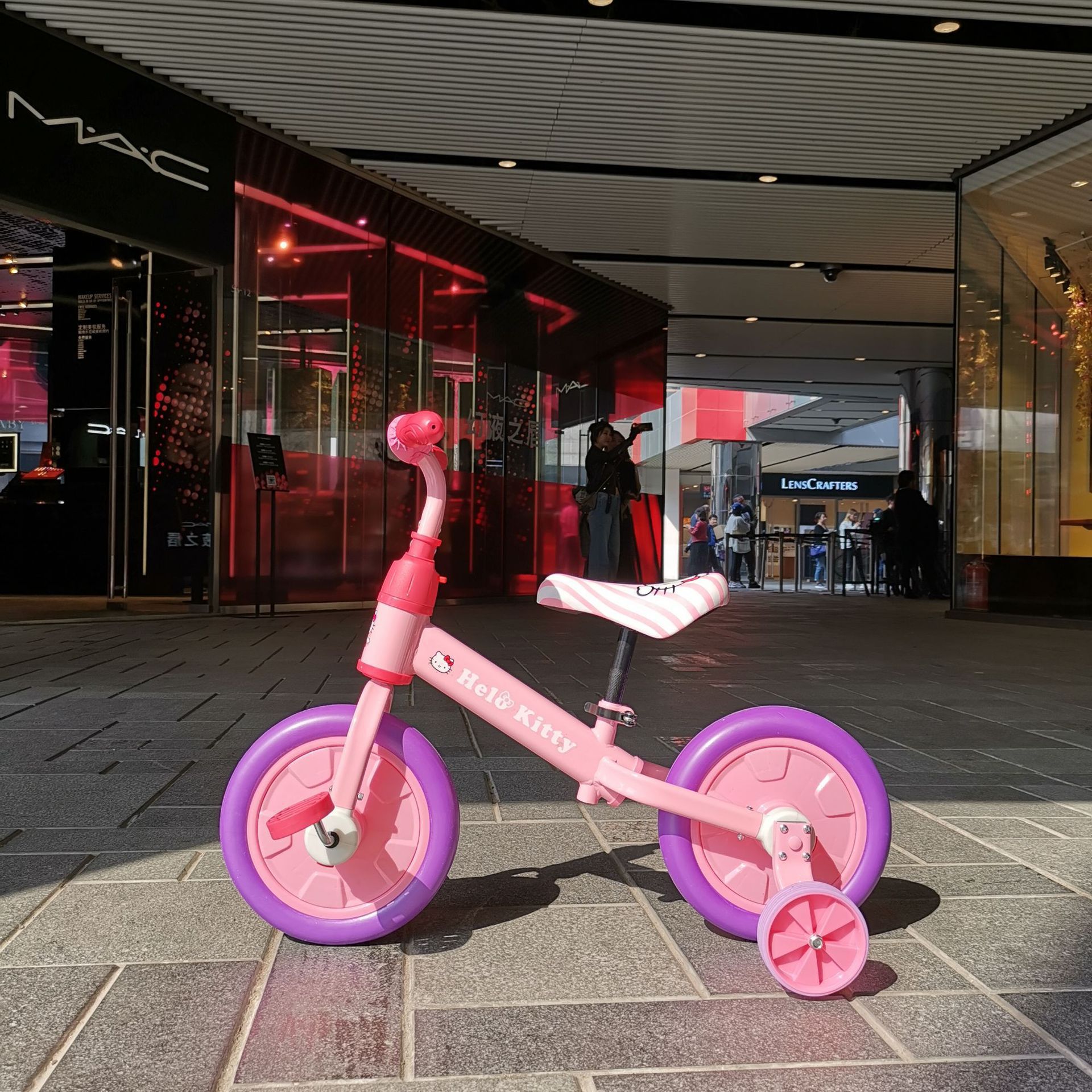 Mom Mia Three-in-One Balance Car Children's Self-Scooter 1-3-6 No Pedal Kids Balance Bike One Piece Baby Bike