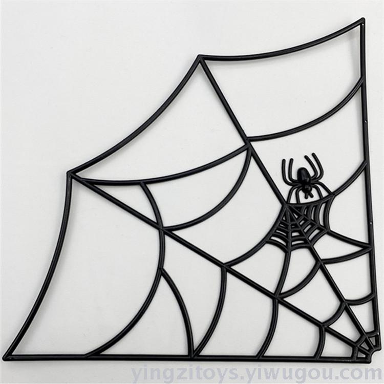 Halloween Decoration Props Plastic Spider Web Props Plastic Spider Accessories Ghost Festival Decoration Props