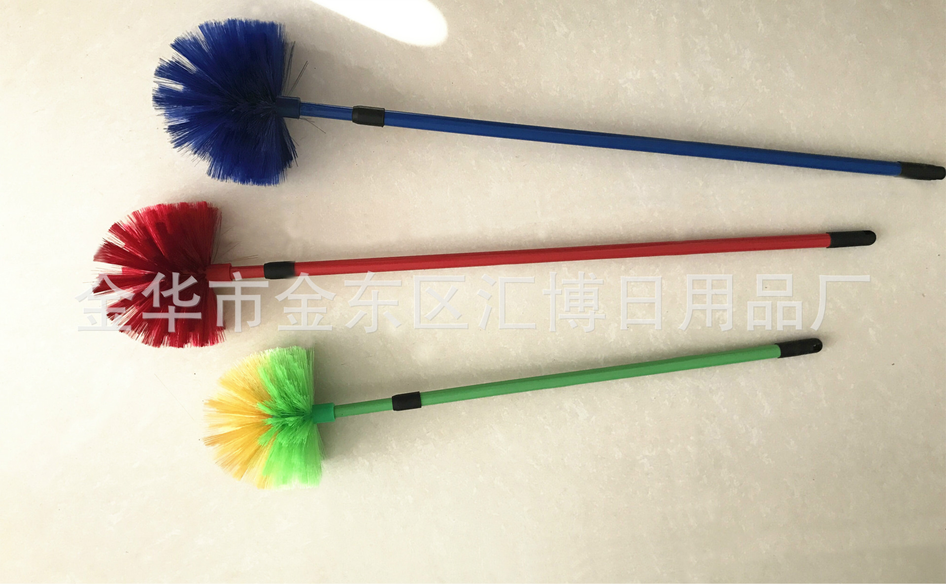 Factory Direct Sales Plastic Broom Manufacturer Foreign Trade Dust Brush Spider Web Brush Ceiling Brush