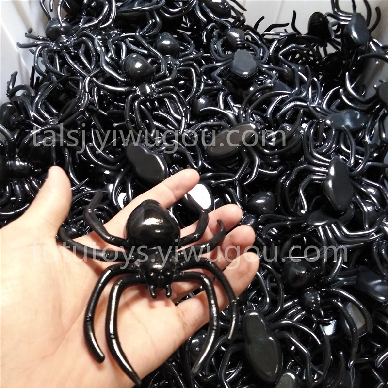  luminous spider luminous simulation of plastic spider Halloween scene layout props costumes accessories