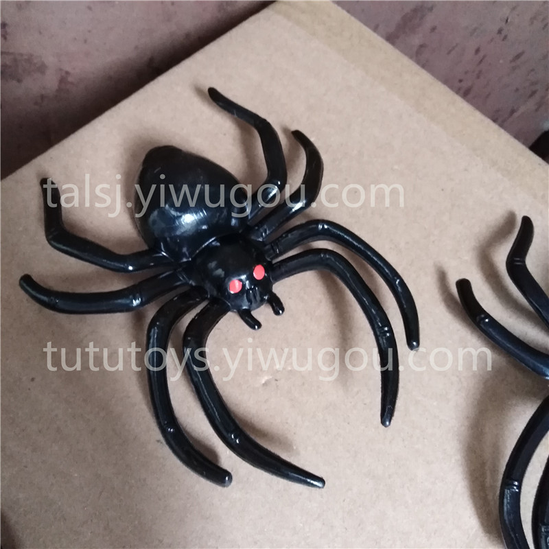 luminous spider luminous simulation of plastic spider Halloween scene layout props costumes accessories