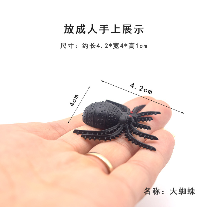 Plastic Simulation Insect Model False Knowing Cockroach Spider Fly Beetle Trick Scary Toy