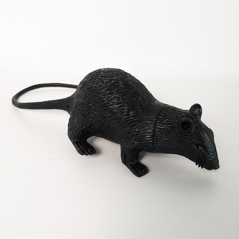 Border Simulation Soft Plastic Spider Haunted House Horror Decoration Pendant Animal Mouse Ornaments Plastic Spider