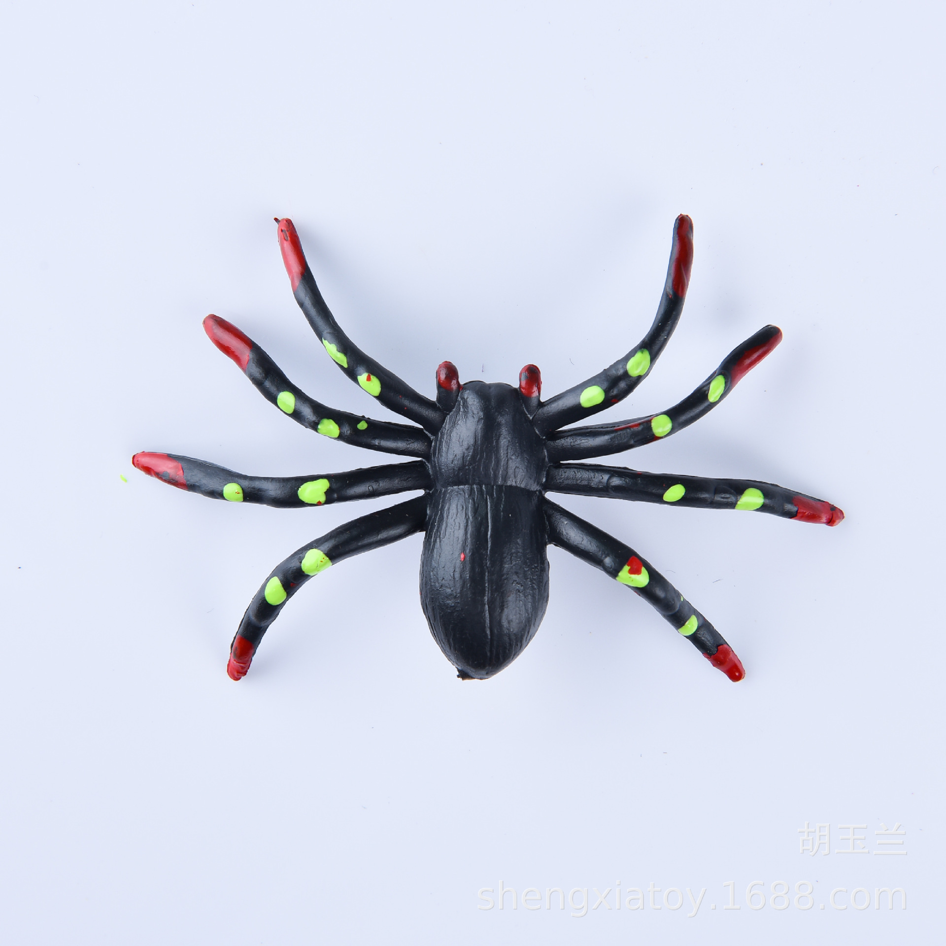 Halloween Haunted House Decoration Whole Toy Plastic Simulation Spider Party Dress up Props Agelena