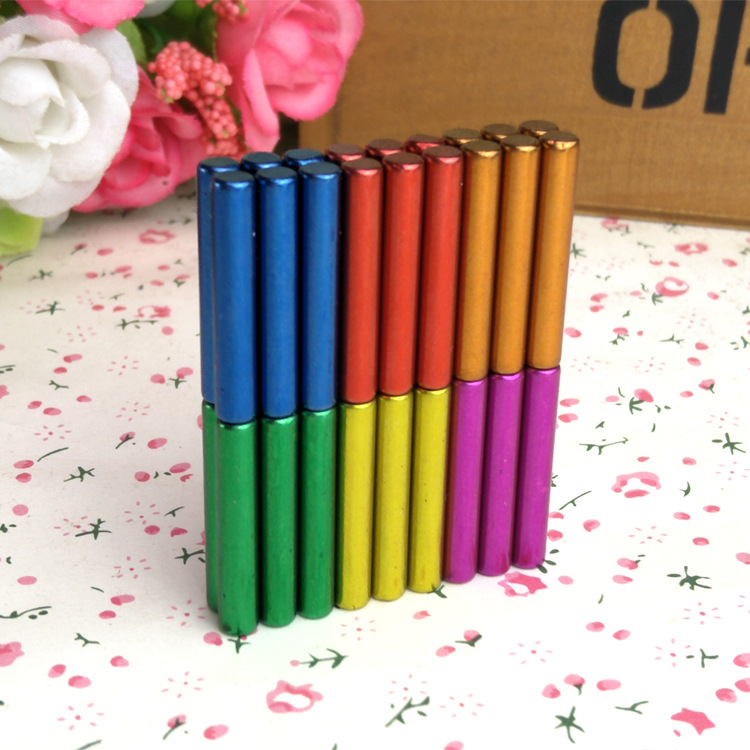 Magnetic stick toy Buck ball color Magnetic magnet mp336 rods 27 ball iron box