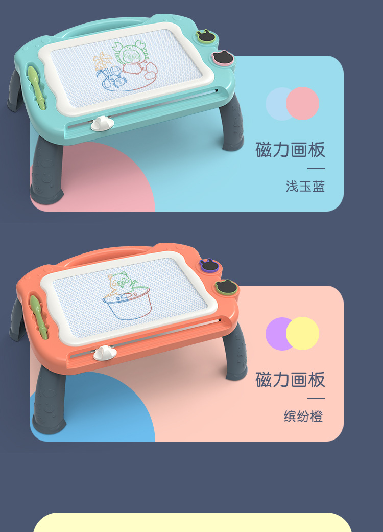Large Children's Drawing Board Magnetic Drawing Board Color Little Child Toddler 1-3 Years Old Toy Men and Women Baby Doodle Board Large Children's Drawing Board Magnetic Drawing Board Color Little Child Toddler 1-3 Years Old Toy Men and Women Baby Doodle Board