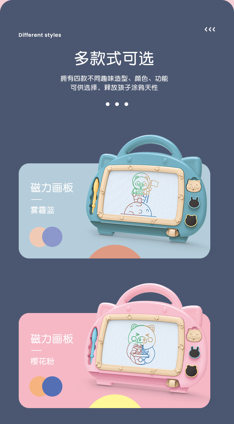 Large Children's Drawing Board Magnetic Drawing Board Color Little Child Toddler 1-3 Years Old Toy Men and Women Baby Doodle Board Large Children's Drawing Board Magnetic Drawing Board Color Little Child Toddler 1-3 Years Old Toy Men and Women Baby Doodle Board