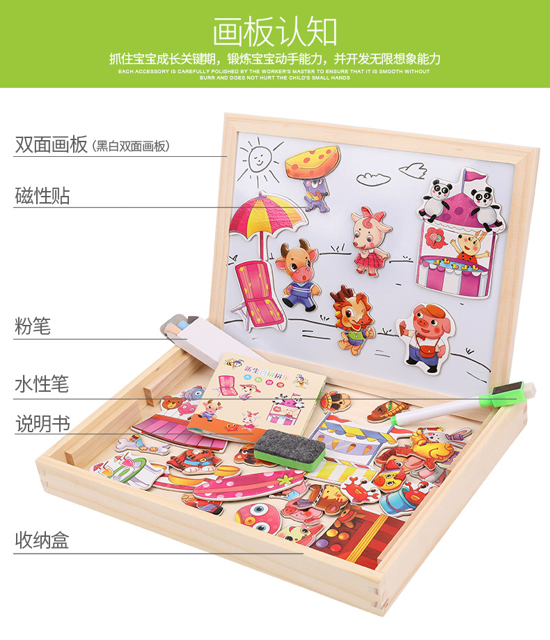 MWZ Educational Toys Magnetic Zodiac Cartoon Girl Dress up Joypin Drawing Magnetic Toy MWZ Educational Toys Magnetic Zodiac Cartoon Girl Dress up Joypin Drawing Magnetic Toy