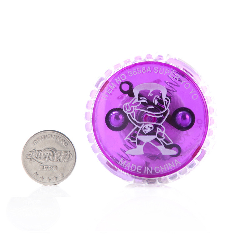 Children&#039;s Light-Emitting Yo-Yo Creative Flash Toy Yo-Yo Boy Dazzling Yo-Yo Puzzle Luminous Yo-Yo YOYO Ball