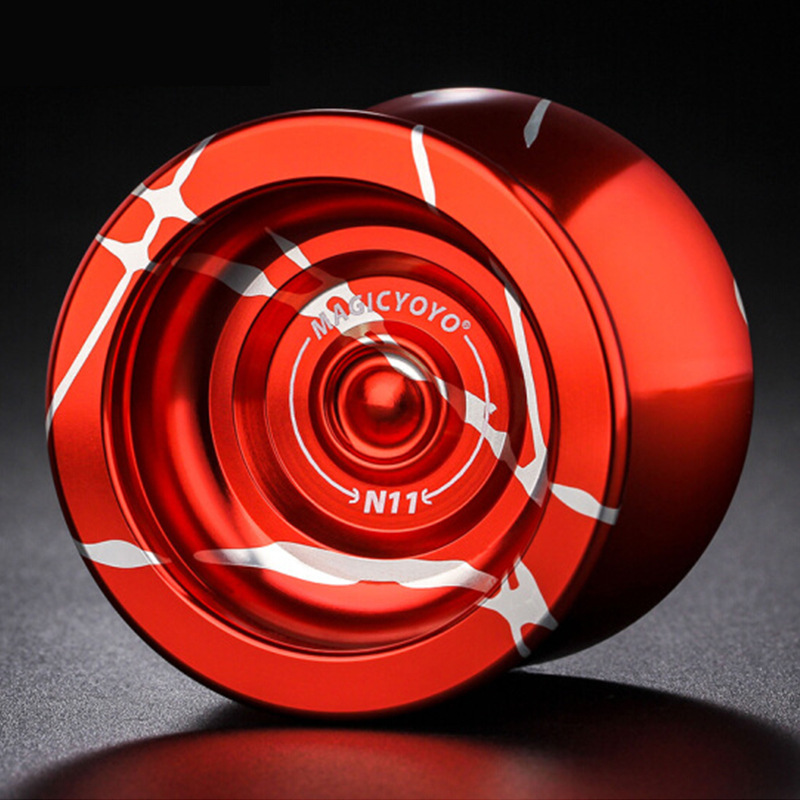 Tiger Yo-yo Metal Yo-yo game version of YOYO ball aluminum cartoon puzzle children&#039;s toy N11