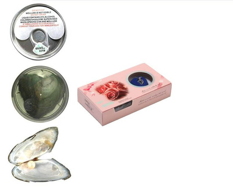 DIY Creative Necklace Ornament Gift Box Set Love Pearl Love Pearl Souvenir Birthday Holiday Gift