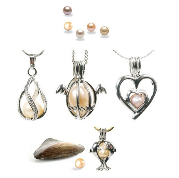 DIY Creative Necklace Ornament Gift Box Set Love Pearl Love Pearl Souvenir Birthday Holiday Gift