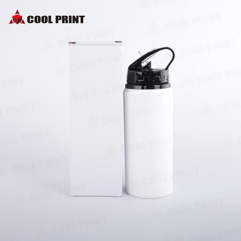 New Large Capacity Stainless Steel Sports Bottles Thermal Transfer Outdoor Travel Cup Blank Creative Cup Souvenir