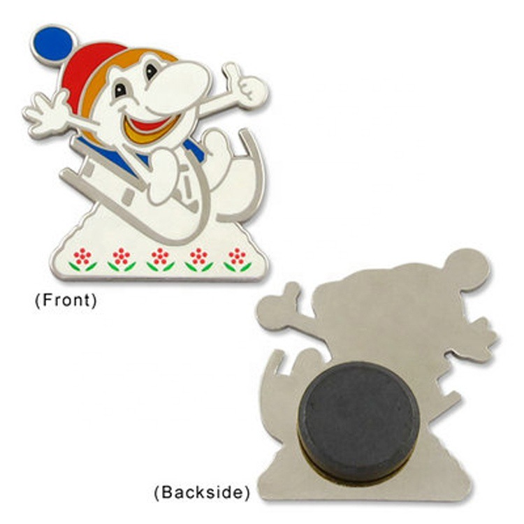 Metal Refrigerator Stickers Cartoon Cultural and Creative Gifts Paint Refrigerator Magnet Tourism Scenic souvenir