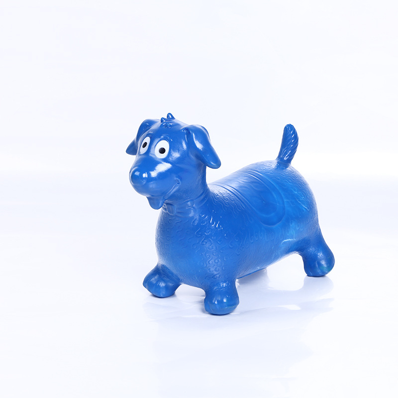 Wholesale inflatable horse jumping cartoon inflatable animals such as horses, cattle and deer