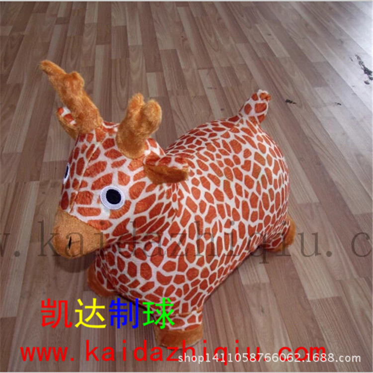 Factory direct selling wholesale inflatable horse music painting jump horse cartoon inflatable toy cloth horse