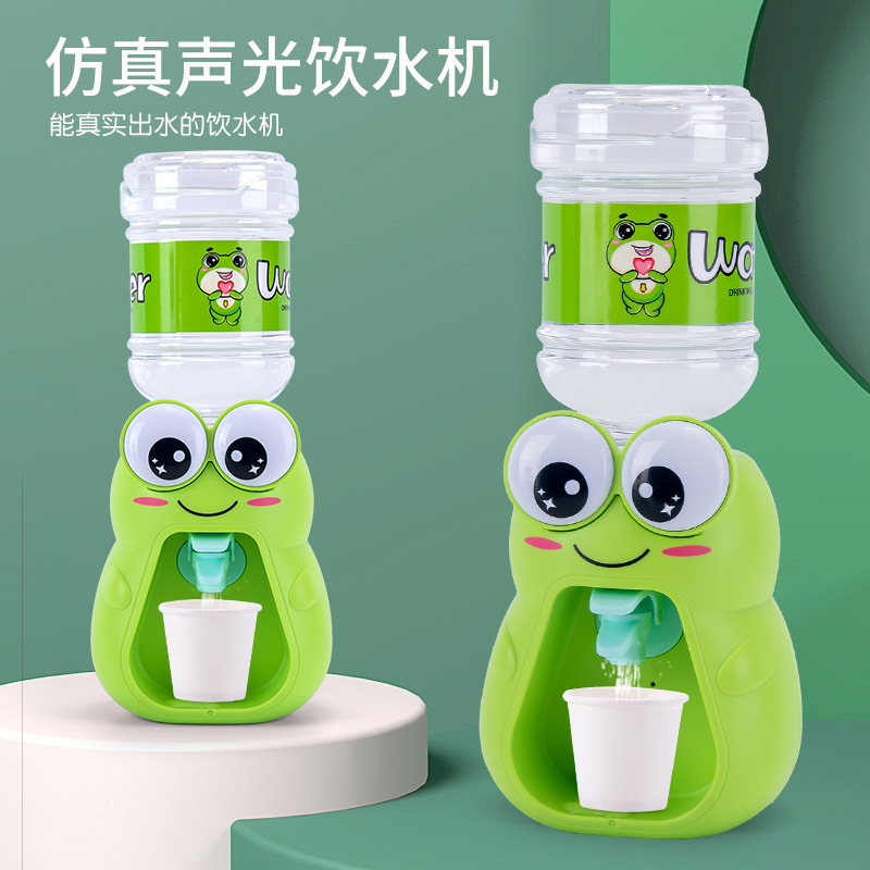 Can Water Mini Drinking Fountain Children Play House Kitchenware Small Drinking Machine Simulation Small Household Appliances Toys Hot Sale