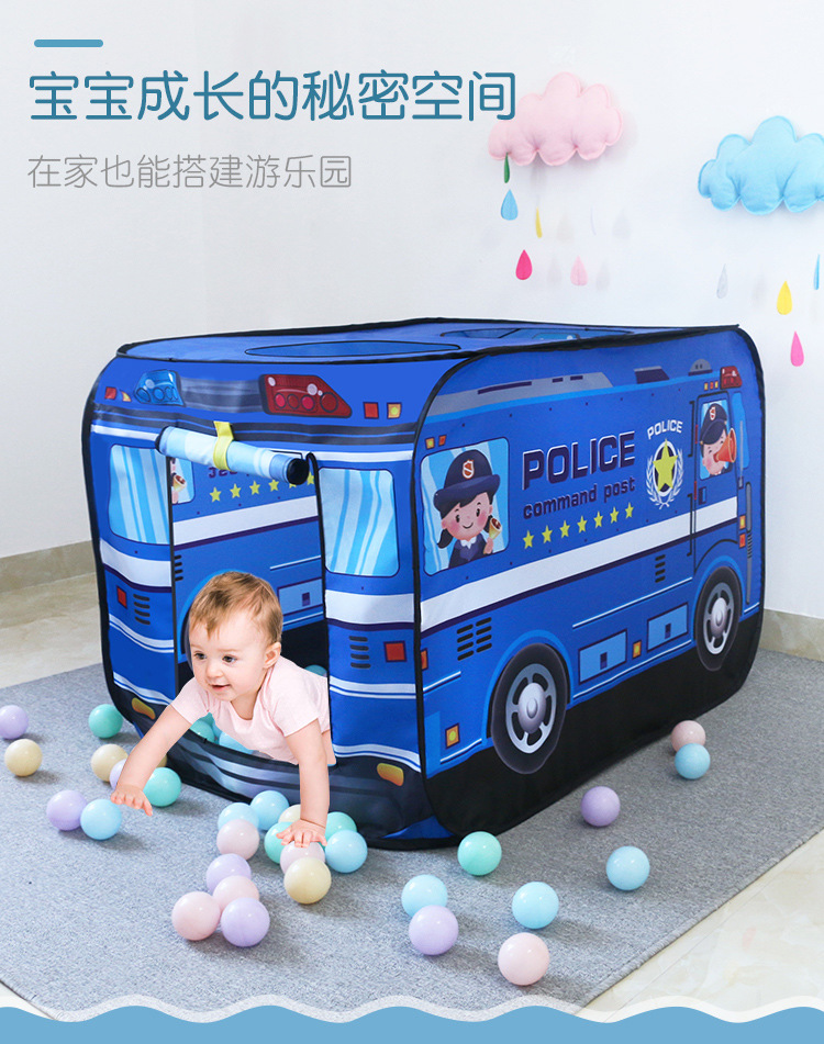 Children's Tent Firefighter Police Car Play House Indoor and Outdoor Folding Tent Game House Children Car Tent Children's Tent Firefighter Police Car Play House Indoor and Outdoor Folding Tent Game House Children Car Tent