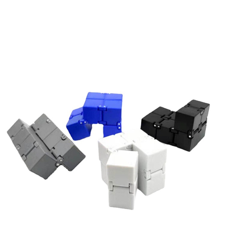 Cross-Border Creative Fingertip Starry Sky Infinite Cube Second Generation Pocket Flip Square Handheld Toy Water Transfer Magic Cube