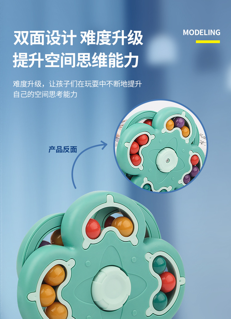 Intellectual Fun Rubik's Cube Bean Theluckyroller Roll Double-Sided Space Thinking Perception Children Magic Cube Intellectual Fun Rubik's Cube Bean Theluckyroller Roll Double-Sided Space Thinking Perception Children Magic Cube