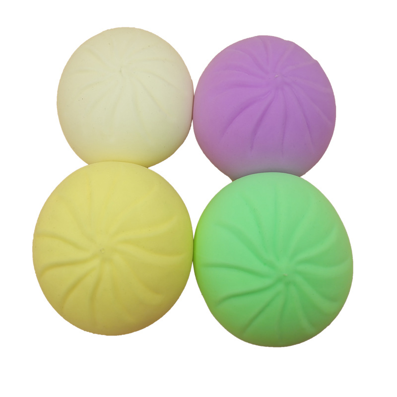 Vent Steamed Stuffed Bun New Steamer Decompression Simulated Bun Model Toy Large Steamed Stuffed Bun Slow Rebound Pressure Reduction Toy Wholesale
