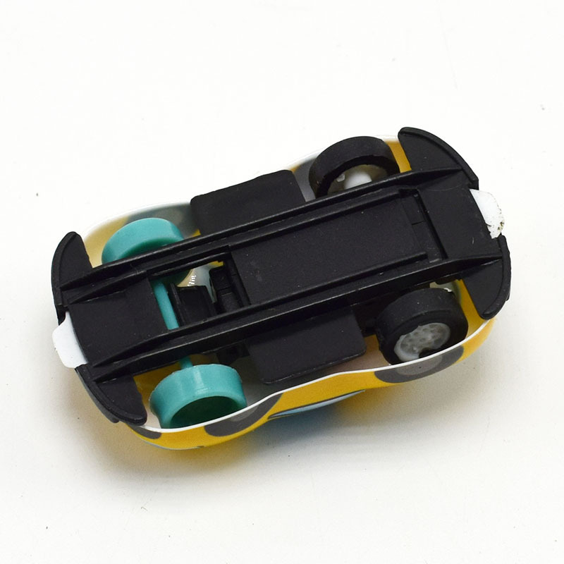 Children's Cartoon PVC Soft Shell Power Control Car Aircraft Small Racing Car Insect Scooter Model Toy