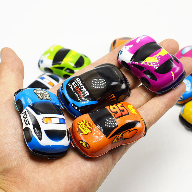 Children's Cartoon PVC Soft Shell Power Control Car Aircraft Small Racing Car Insect Scooter Model Toy
