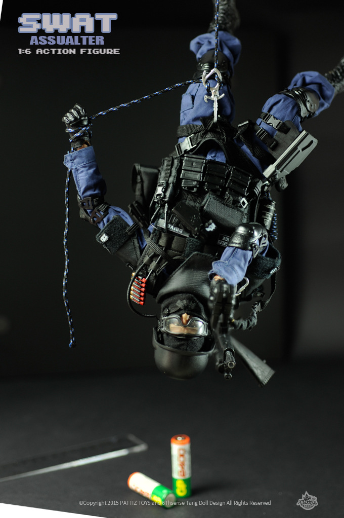 Pattiz Simulation Craft Military Joint Doll 1/6 Scale TE Police SWAT Soldier Model Toy