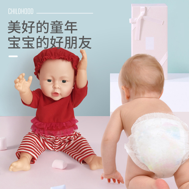 Housekeeping Yuesao Training Nursing Care Trainer Rebirth Vinyl Soft Rubber Simulation Doll Baby Model Toy Doll Factory