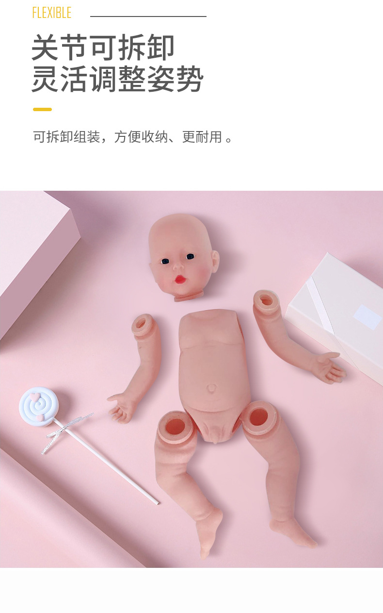 Housekeeping Yuesao Training Nursing Care Trainer Rebirth Vinyl Soft Rubber Simulation Doll Baby Model Toy Doll Factory
