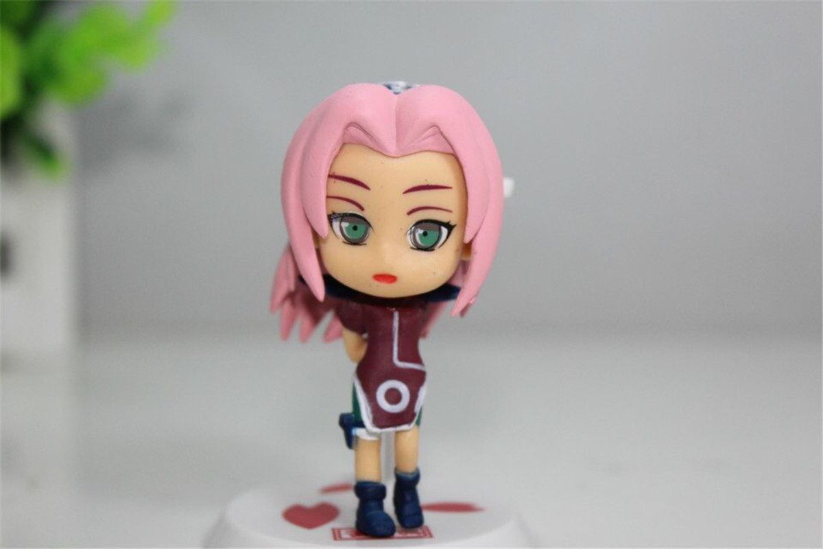 6 Q Version Naruto Blind Box Toy Doll Decoration Cartoon Anime Surprise Blind Box Hand-Made Model Toy