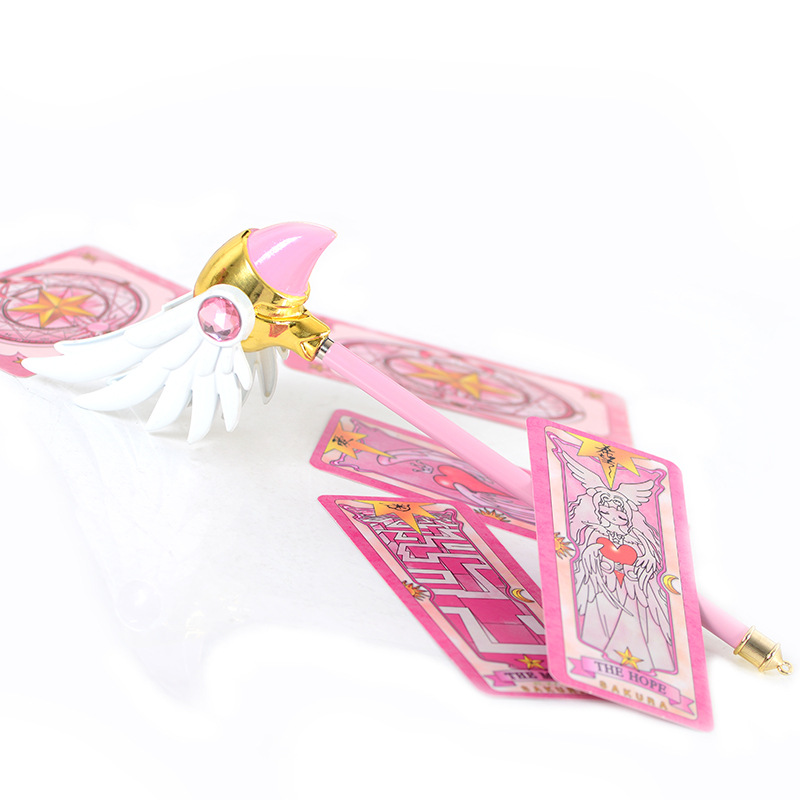 Cardcaptor Sakura Shapeshifting Robot Doll Model Toy Clow Magic Battle Alloy Retractable Extra Large Girl Pink