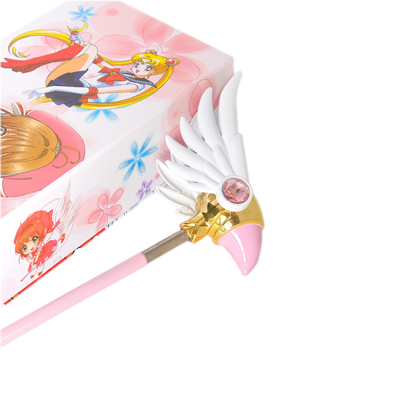 Cardcaptor Sakura Shapeshifting Robot Doll Model Toy Clow Magic Battle Alloy Retractable Extra Large Girl Pink