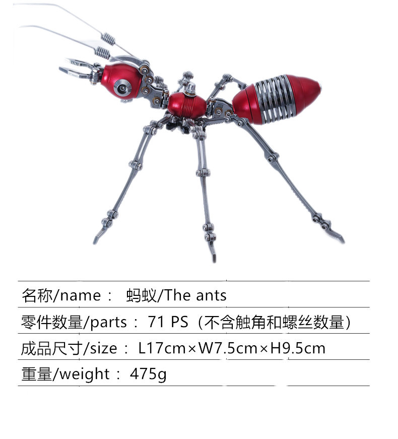 Steel Magic Guest 3D Metal Puzzle Scorpion King Chinese Dragon Zhuque Fire Dragon Dream Unicorn DIY Model Toy Steel Magic Guest 3D Metal Puzzle Scorpion King Chinese Dragon Zhuque Fire Dragon Dream Unicorn DIY Model Toy