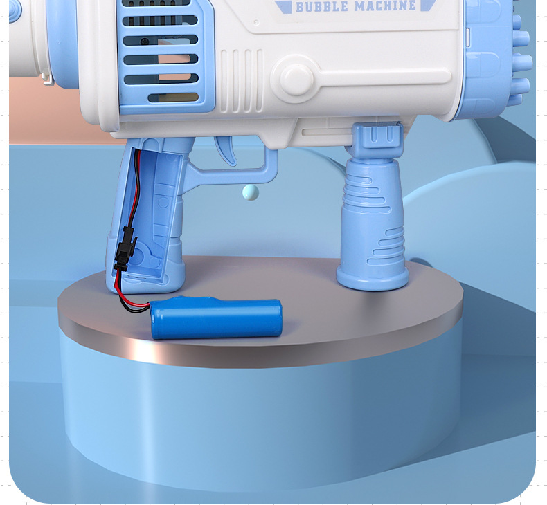 Free Shipping Internet Celebrity Gatling Bubble Machine Electric Automatic Camera Cartoon Bubble Gun Children's Toy Stall
