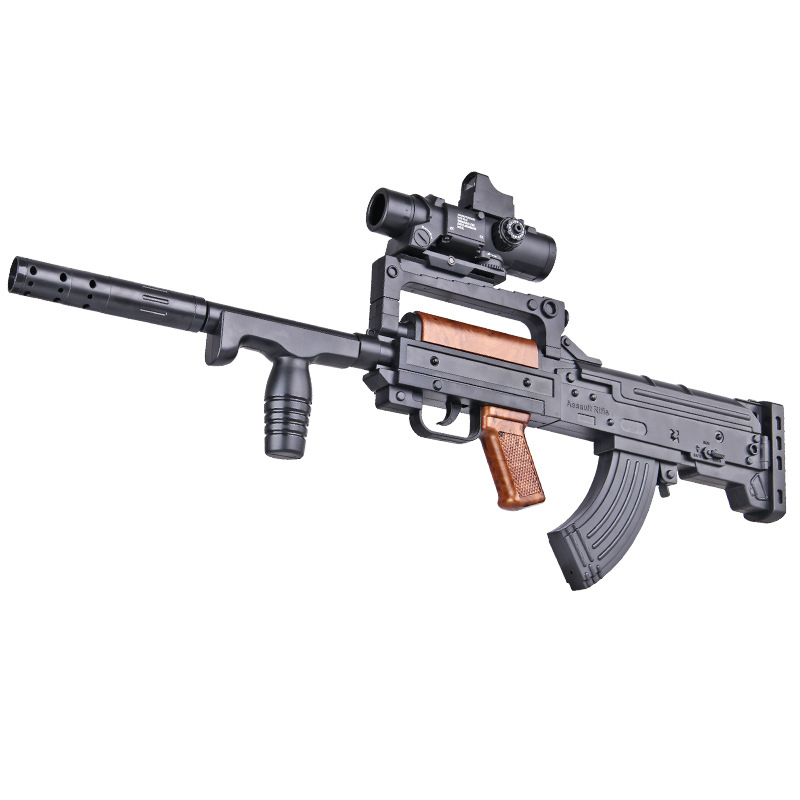 Lochen GROZA dog handgun self-integrated electric water bomb assault rifle jedi eat cock - set boys toy gun