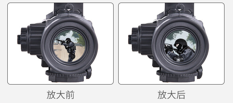 Lochen GROZA dog handgun self-integrated electric water bomb assault rifle jedi eat cock - set boys toy gun