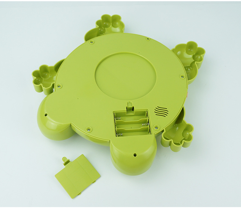 New Frog Fishing Plate Electric Music Magnetic Fish Can Add Water Fishing Table Child Parent-Child Interaction Toy