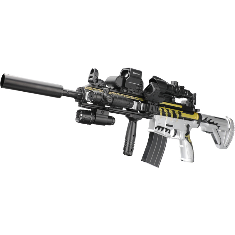 M416 electric continuous fire water bomb golden keel awm sniper jedi eat chicken survival children boys toy gun