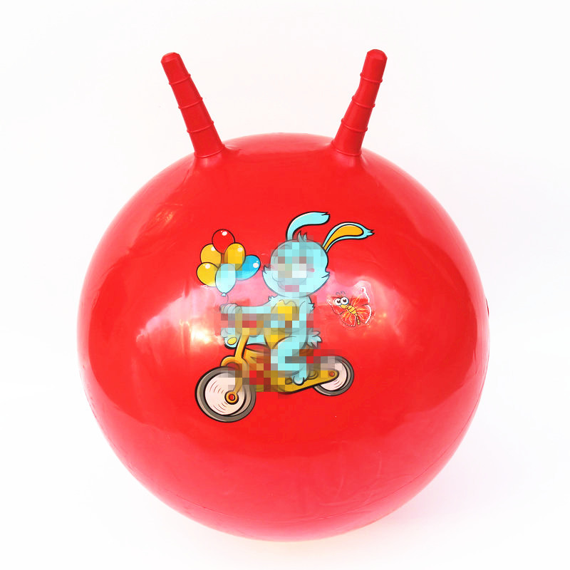 Children&#039;s Inflatable Toys Baby Massage Ball Sensory Training Baby Watermelon Horn Racket Wholesale Two Yuan Shop